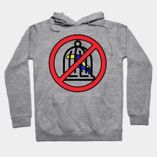 Birding and Conservation - No cages Hoodie